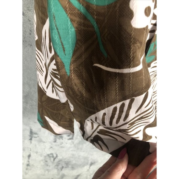 Havanera Hawaiian Shirt Men’s Floral Button Down Tropical Shirt Adult Medium - Picture 8 of 16